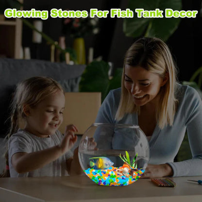 Glow In Dark Garden Rocks (Pack Of 100 pcs)