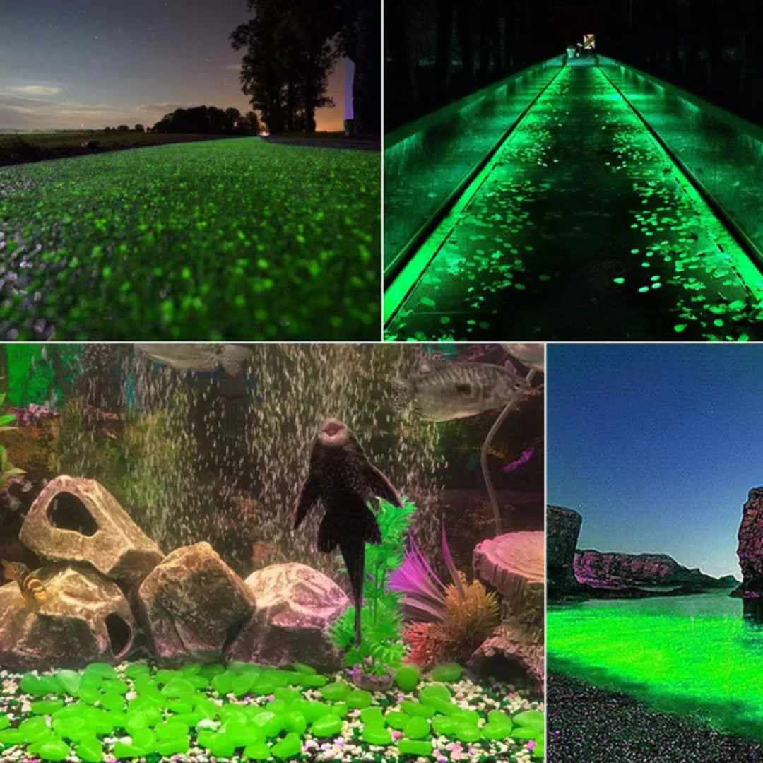 Glow In Dark Garden Rocks (Pack Of 100 pcs)