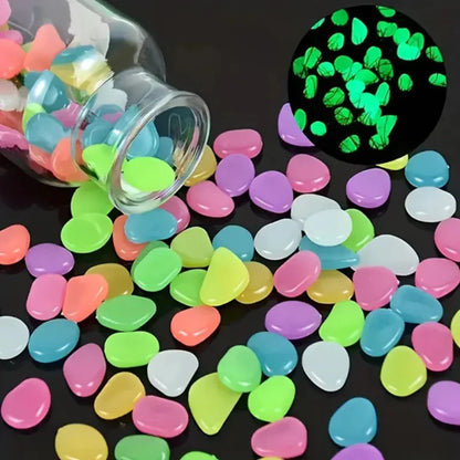 Glow In Dark Garden Rocks (Pack Of 100 pcs)