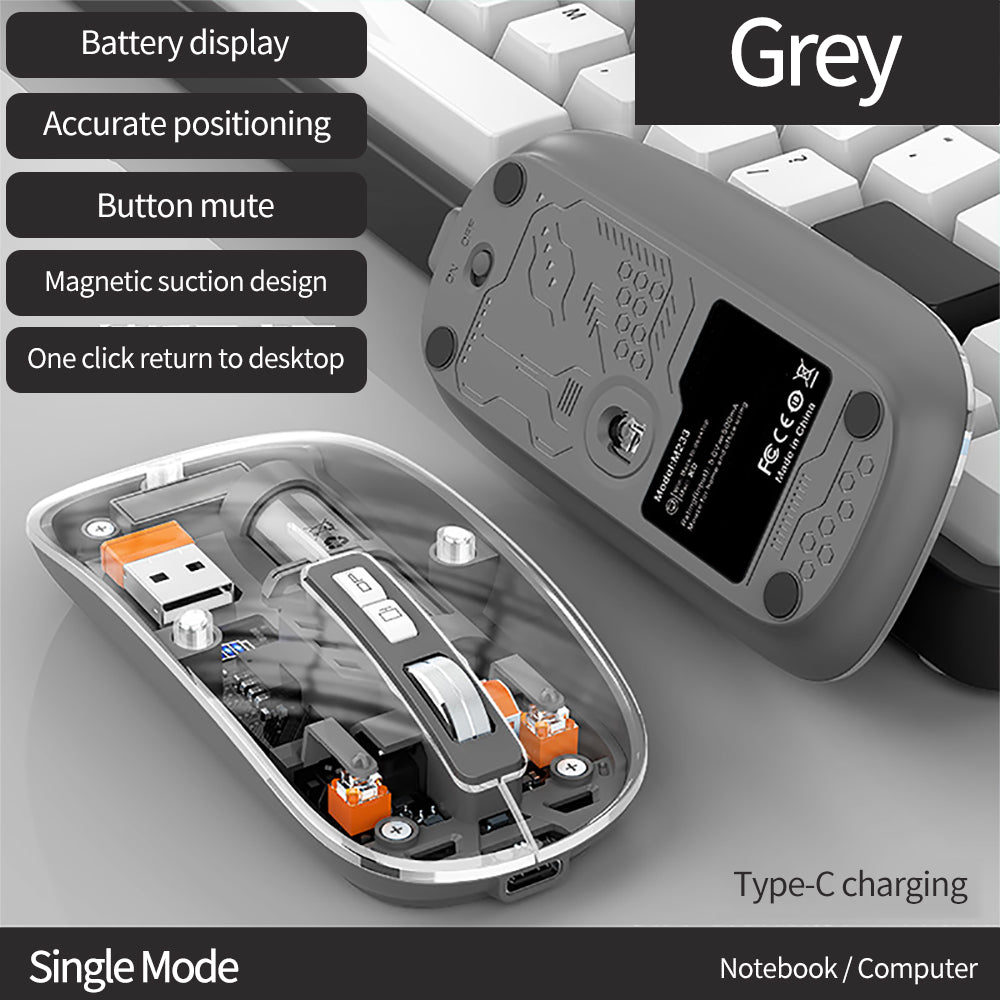 Wireless Dual Mode Rechargeable Mouse