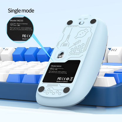 Wireless Dual Mode Rechargeable Mouse