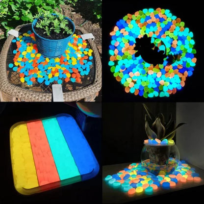 Glow In Dark Garden Rocks (Pack Of 100 pcs)