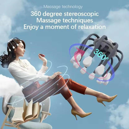 Calm and Relaxing Octopus Head Massager