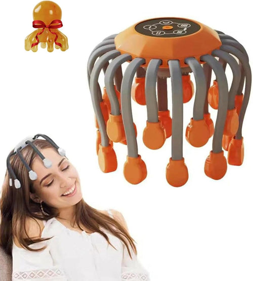 Calm and Relaxing Octopus Head Massager