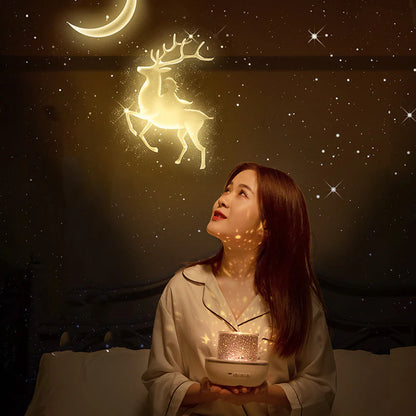Magical Starry Night Projector Lamp for Kids