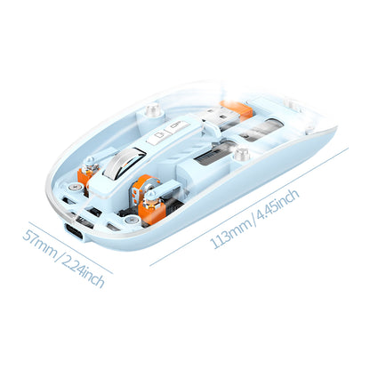 Wireless Dual Mode Rechargeable Mouse